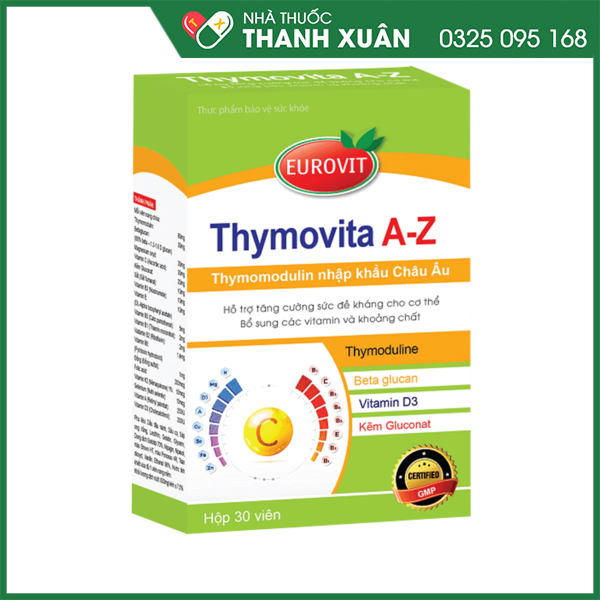 Thymovita A-Z bổ sung vitamin và khoáng chất